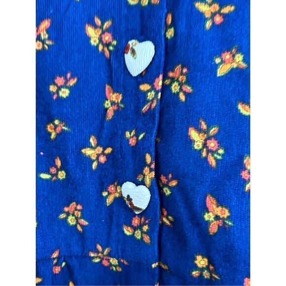 CeliaB Karisismi Tiered Scalloped Trim Mini Dress Blue Women's Size Large - Picture 8 of 14